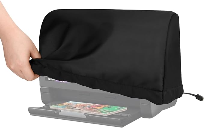 Dust Cover for Epson FastFoto FF-680W Wireless Desktop Document Scanner, Antistatic Protector Case Compatible with ScanSnap iX1600 iX1500 iX1400 Photo & Receipt Scanner (Case Only)