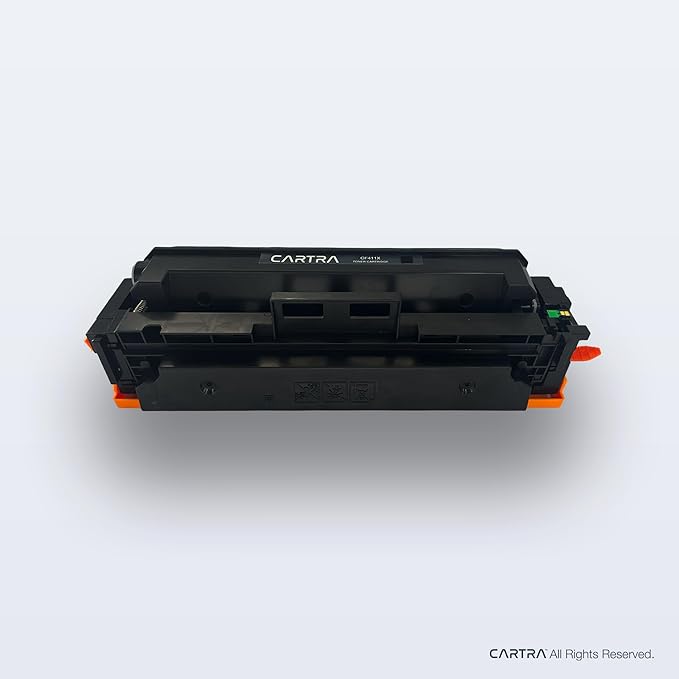 CARTRA 410X Black Toner Cartridge Compatible with 410X Black High-Yield Toner Cartridge Works with Color Laser Jet Pro M452 M377 MFP M477 Series Printer Ink