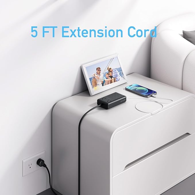 Charging Station 140W USB C Charger Block, Upgraded GaN III 8-in-1 Fast Charging Station Hub,PD 65W Laptop Charger Adapter Compatible with Compatible with MacBook Air/Pro,iPhone16/15,Galaxy S24 etc