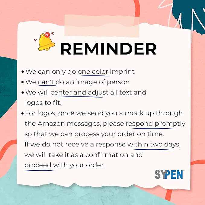 Customized Pens with your Custom Logo or Text-300 Pack Bulk-for Businesses, Parties, and Events, 2 in 1 Ballpoint Pen & Stylus Compatible with Touchscreen Devices, Red Barrel, Black Ink