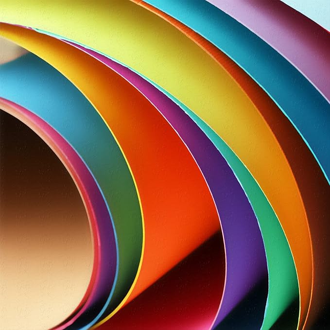 Binditek 100 Pack Grain Texture Paper Binding Presentation Covers, 8-1/2 x 11 Inches, 12Mil, 85lb, Un-Punched, Letter Size, Purple, Office Supplies