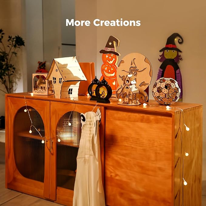 Creality Laser Engraver 22W Output, 120W High Power Laser Engraving Machine, CNC Laser Cutter and Engraver Machine for Metal and Wood, Paper, Acrylic, Glass, Leather etc, 17" x 16"