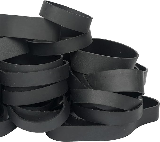 HAIDIBAO-Rubber Bands Assorted Sizes Black Mixed wide Elastic Bands for for Survival Office Supply size82,size#94,size#84,size#105 Tactical Rubber Bands
