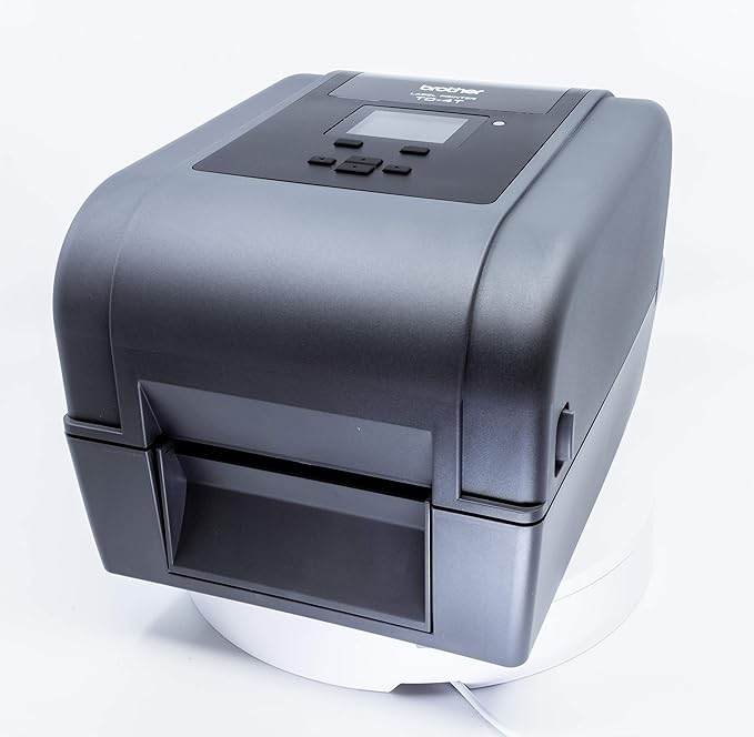 Brother TD-4750TNWB Desktop Direct Thermal/Thermal Transfer Printer - Monochrome - Label Print - Ethernet - USB - Serial - Bluetooth