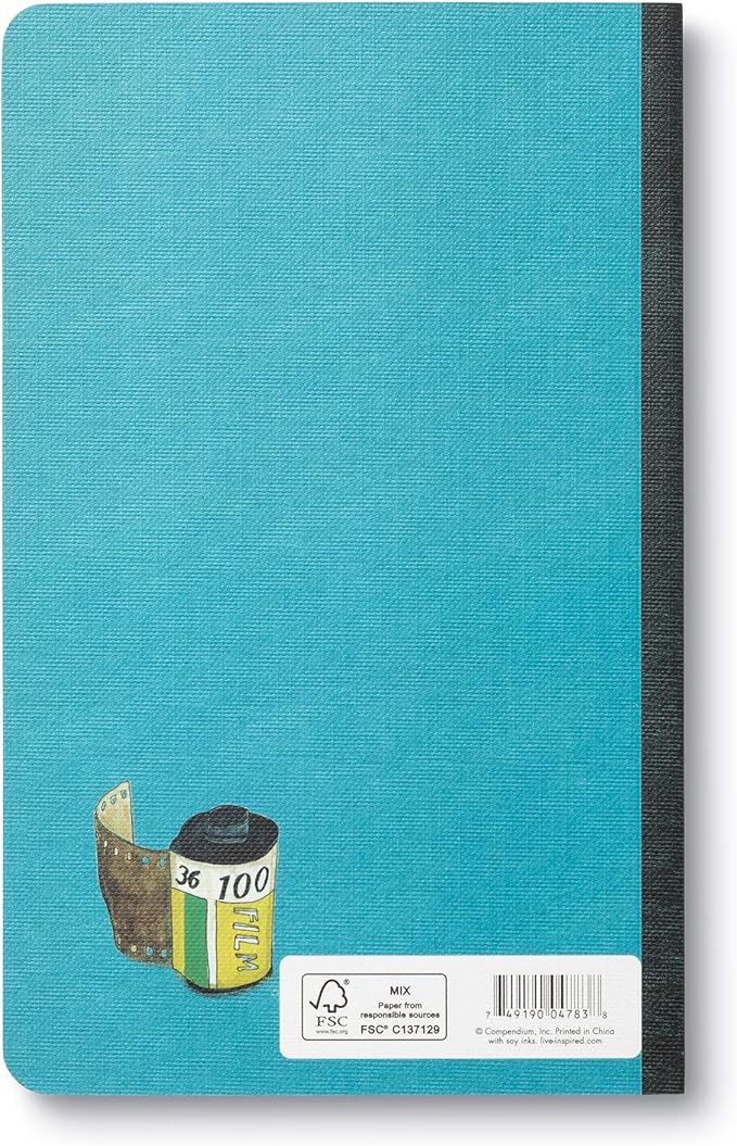 Compendium Softcover Journal - It's not what you look at that matters, it's what you see. – A Write Now Journal with 128 Lined Pages, 5″W x 8″H