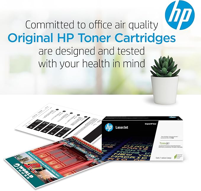 HP 202X Cyan High-yield Toner Cartridge | Works with HP Color LaserJet Pro M254, HP Color LaserJet Pro MFP M281 Series | CF501X