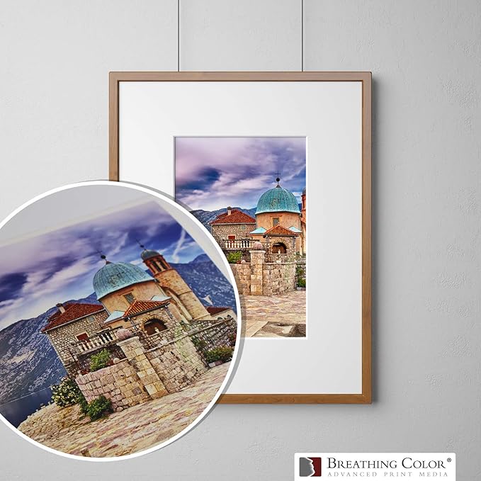 Elegance Velvet 17 in x 22 in, 25 Sheets is a Premium Matte 310 gsm, Cold Pressed Bright White Museum Grade Fine Art Inkjet Paper, Compatible with Most Dye-Based and Pigment Printers