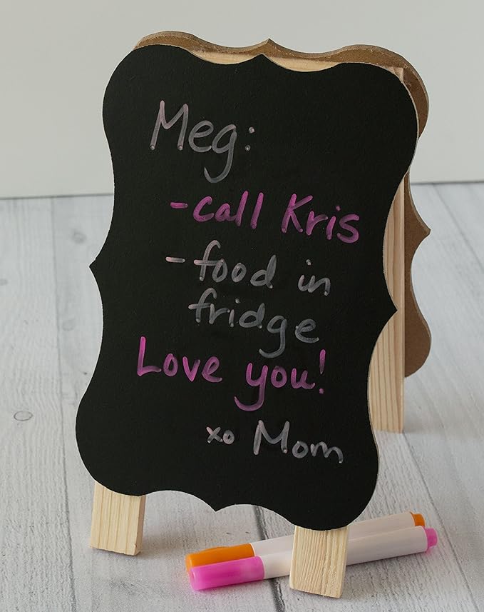 Chalk Pen : Pink Liquid Chalk Marker with 2mm Fine Tip for Writing and Drawing - Erasable Pink Chalkboard Label Ink Paint Pen