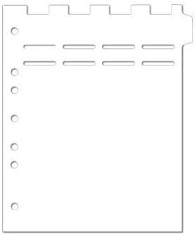 Carstens Heavy Duty Plastic Ring Binder Divider with Pull-Tab Die-Cuts, Side Tab, 1/9 Cut, Tab 1, US Letter, White, Case of 50 (2618-01CS) - Ideal Medical Chart Dividers Index Tabs for 3 Ring Binders