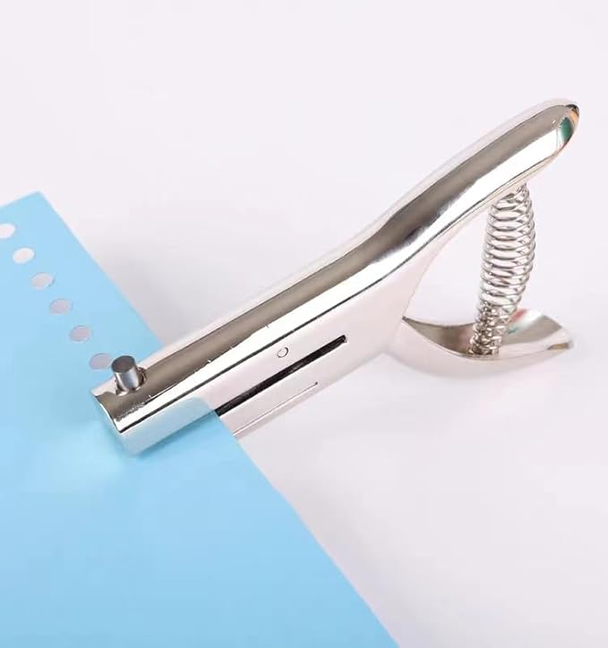 Heavy Duty Hole Punch - Single 1/4 inch (6mm) Hole Punch for Crafts, Paper, Cards & Tags