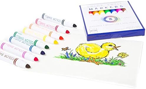 Color Swell Washable Markers Bulk 4 Pack of 8 Vibrant Colors Each for Kids, Adults, Teachers, Parties, and Families