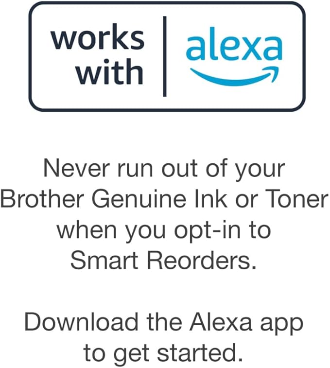 Brother MFC-J1010DW Wireless Color Inkjet All-in-One Printer, Duplex Printing, Mobile & Cloud Print, Compact Design, 1.8" Color Display, Works with Alexa