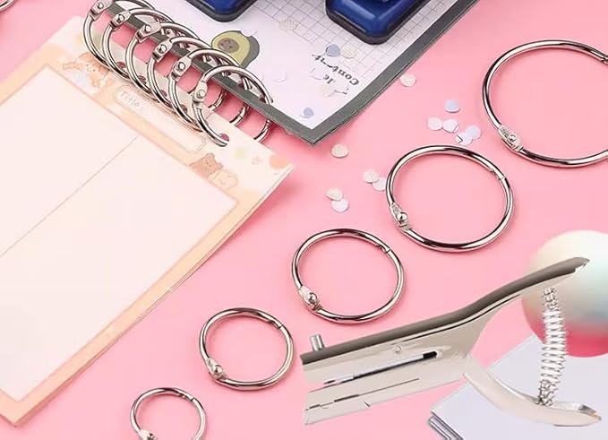 Heavy Duty Hole Punch - Single 1/4 inch (6mm) Hole Punch for Crafts, Paper, Cards & Tags