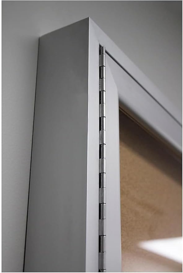 Ghent 36" x 48" 2-Door indoor Enclosed Bulletin Board, Shatter Resistant, with Lock, Satin Aluminum Frame - Natural Cork (PA234K) Made in the USA
