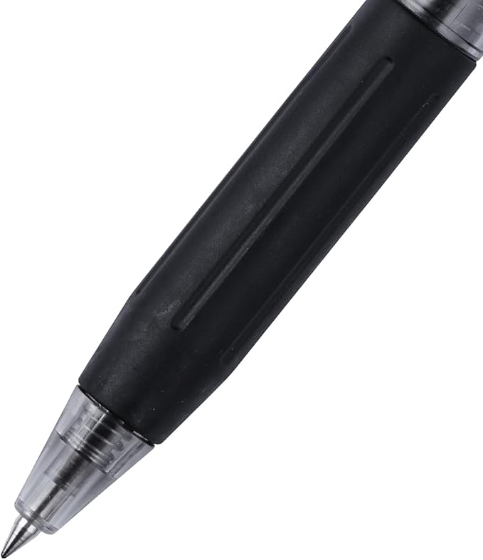 EYEYE G-103 Retractable Gel Pens Black 50 Pack, 0.5mm Extra Fine Point Ink Pen Quick Dry, Ballpoint Pen Fine Point Smooth Writing Pens for for Office School Supplies