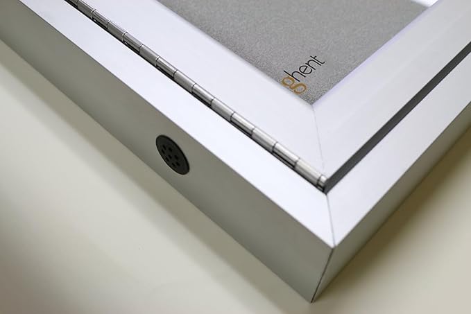 Ghent 48"x96" 2-Door Outdoor Enclosed Vinyl Bulletin Board, Shatter Resistant, with Lock, Satin Aluminum Frame - Silver (PA34896VX-193), Made in The USA,Medium