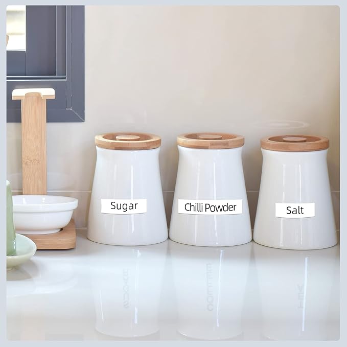 Compatible with Brother P Touch M Tape M-K231 K231s M231 MK-231 MK231 12mm 0.47'' White Label Maker Tape,Replacement for Brother PTouch PT-M95 PT-85 PT-75 PT-65 Label Makers