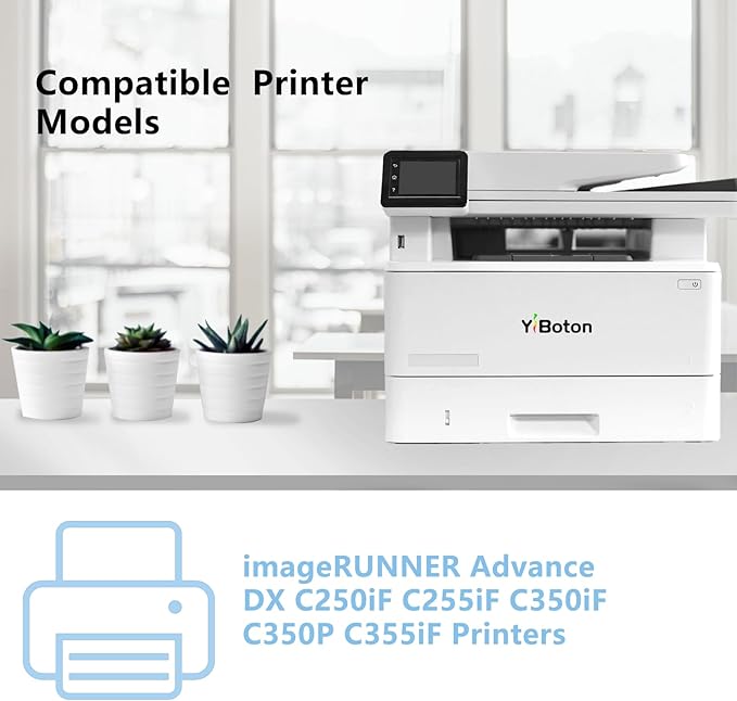 High Yield GPR-51 GPR51 GPR 51 Toner Cartridge 8516B003AA 8517B003AA 8518B003AA 8519B003AA Toner Compatible for Canon ImageRunner Advance iR-ADV C250iF C255iF C350iF C350P C355iF Printer