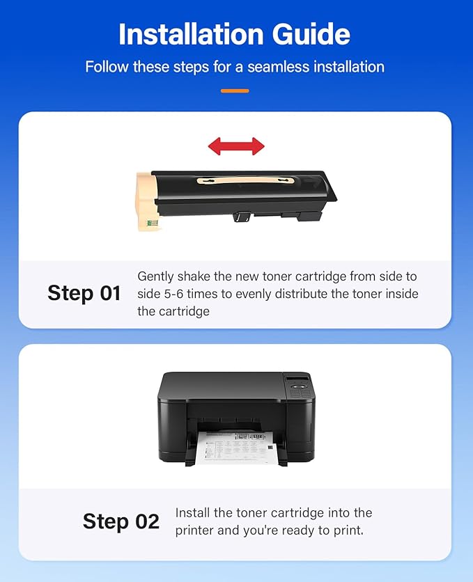 006R01159 High Capacity Toner Cartridge Black 1-Pack with chip Replacement for Xerox 5325 5330 5335 Toner Cartridges Compatible with Xerox WorkCentre 5325 5330 5335 Laser Printer Ink All-in-One Copier
