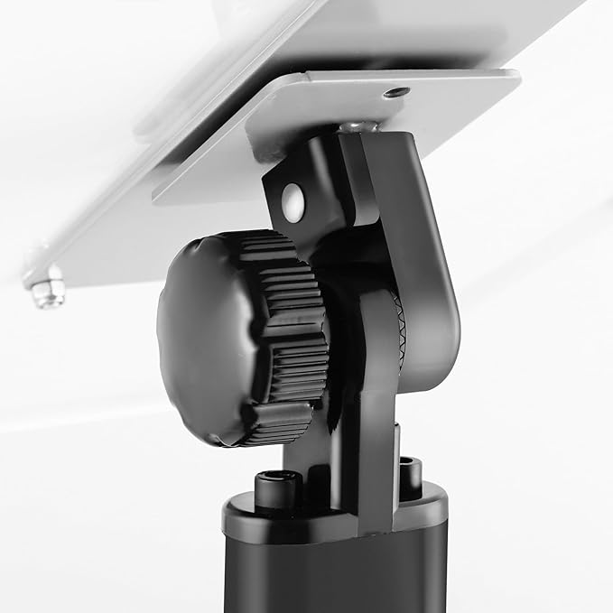 DISPLAYSWORKER Adjustable Heavy Duty Pedestal Sign holder floor Stand, acrylic sign stand poster stand , Standing Floor for 8.5 x 11 inch,Black (black, acrylic frame 8.5-x-11-inch)