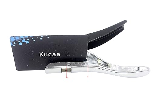 Hand-held 5/64 inch 2mm Round Heavy Duty Metal Silver Single Circle Hole Punch for ID Cards PVC Cards Badge Photos