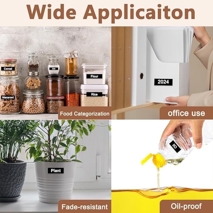 Hehua Tze Tz 18mm 0.7 Laminated Black Tape Compatible for Brother P-Touch TZe-345 TZe345 TZ-345 TZ345 Label for Ptouch PT D400 D600 D610 P710bt, 3/4'' x 26.2ft White on Black, 3 Pack