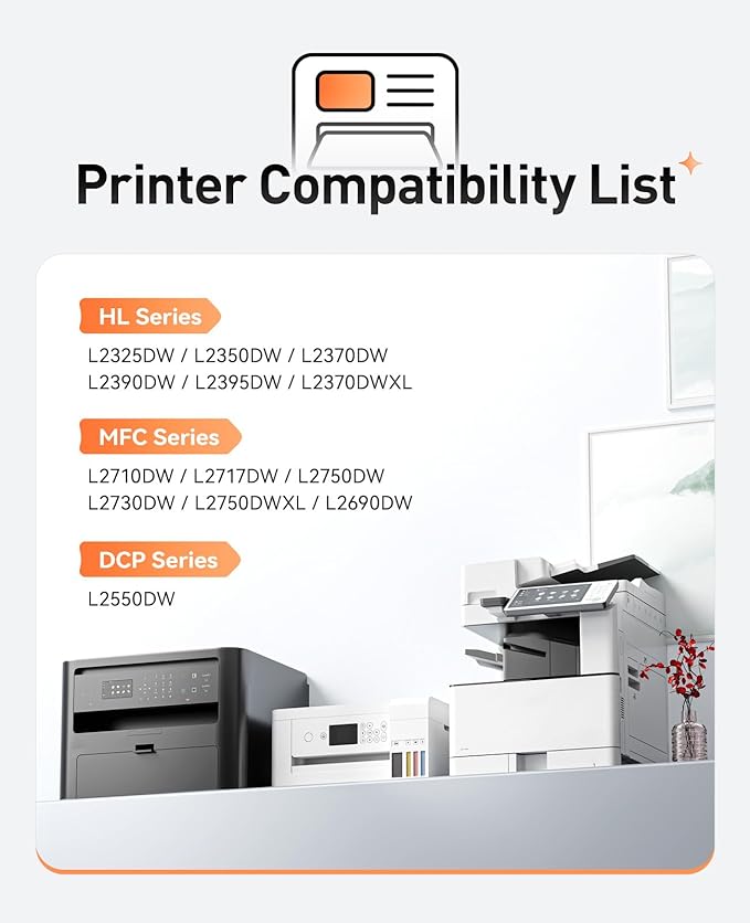 DR730 Drum Unit (Not Toner) 2-Pack Replacement for Brother DR-730 Imaging Drum Compatible MFC-L2710DW MFC-L2750DW HL-L2350DW HL-L2370DW HL-L2395DW HL-L2390DW DCP-L2550DW MFC-L2690DW HL-L2325DW Printer