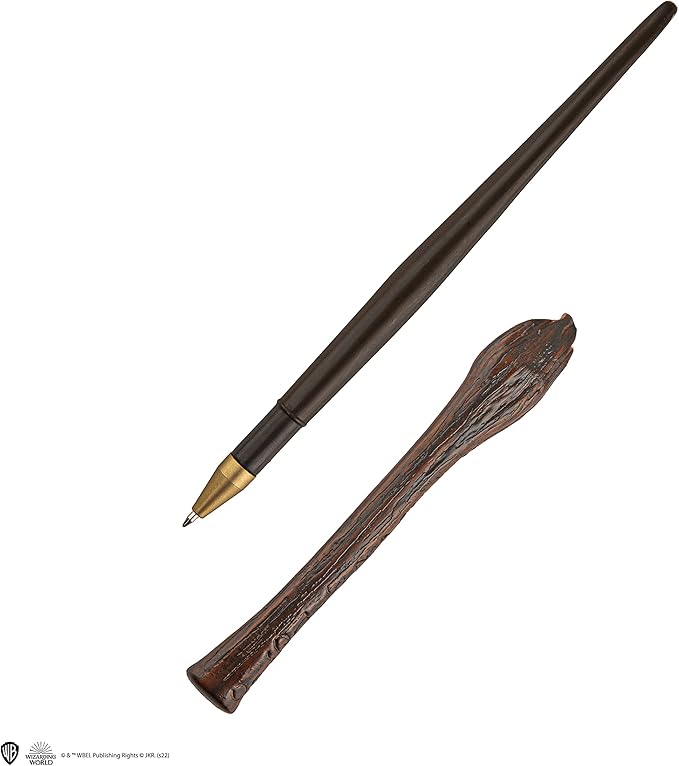 Cinereplicas Harry Potter Magic Wand Pen with Stand & Lenticular Bookmark - Official Licence (Bellatrix Lestrange)