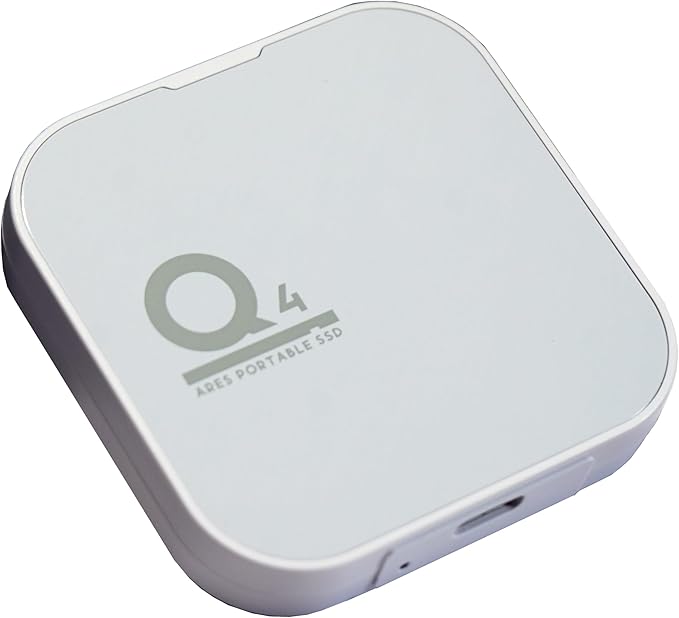 DATO Magnetic External SSD 1TB, External Solid State Drive Portable SSD USB 4.0 Gen 3x2, up to 4000/3600 MB/s, Type-C 4K ProRes HDR Record, Compatible with iPhone 15&16 Pro Max - ARES Q4 Series