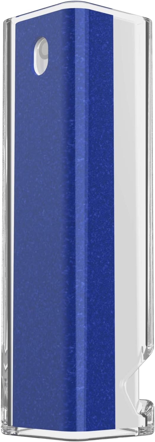 CLICK CLEAN Screen Cleaner, Fingerprint Proof Screen Cleaner Spray, All-in-One Cleaner with Microfiber, Shell and Phone Stand for All Phones, Laptop and Tablet Screens (Dark Blue)