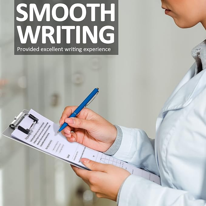 Epakh 20 Pieces Clipboard Bulks Metal Clipboard Aluminum Office Low Profile Clip Standard A4 Letter Size Metal Clip Board, Size 12.5 x 9 Inch