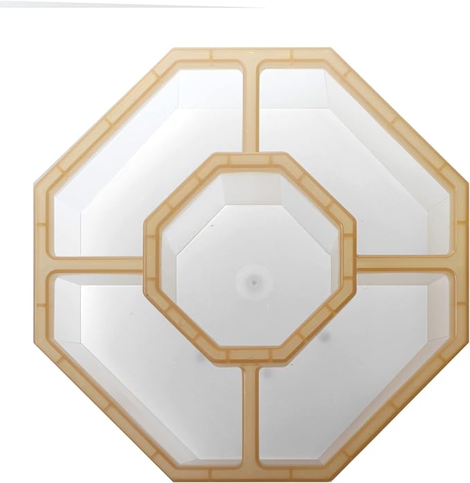 Desk Organizer, 360-Degree Rotating Multi-Functional Pen Holder, 5 Compartments Desktop Stationary Organizer, Home Office Art Supply Storage Box Caddy