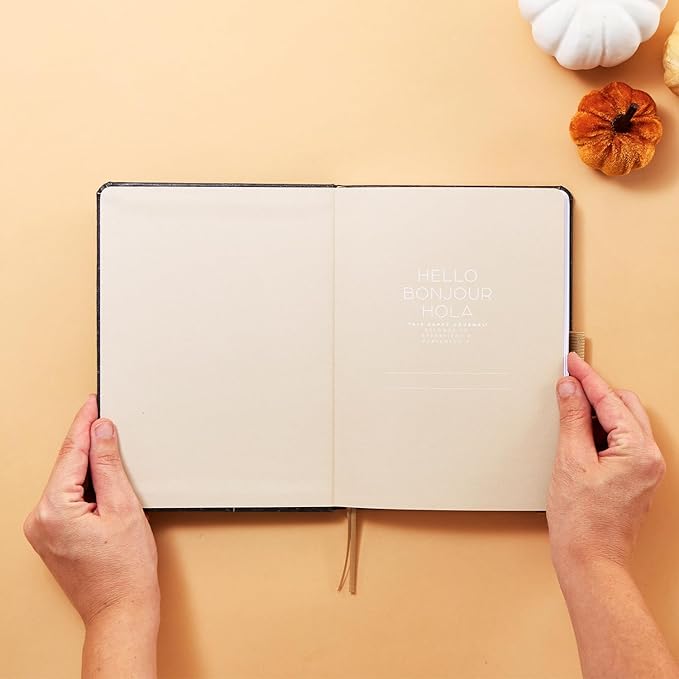 Happy Planner Book-Bound Dot-Lined Journal, Hardcover Journal for School or Office with Thick 100 GSM Paper, Linear Galaxy, 80 Pages, 5.75" x 8.25"