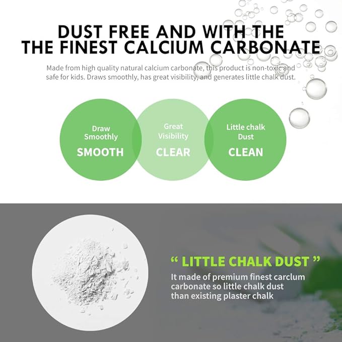 Hagoromo Fulltouch Luminous Chalk 1 Box [5 Color Mix/20 Pcs]