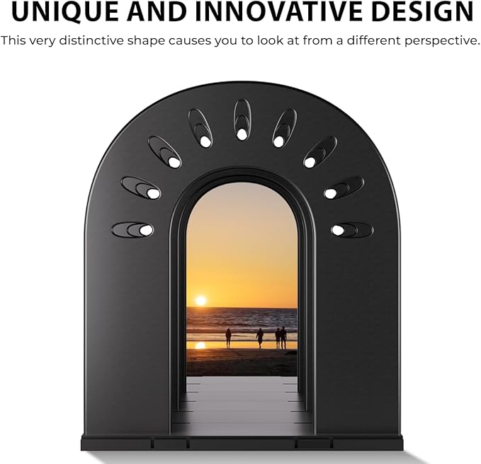 File Organizer,Desk Organizer,Binder Organizer for Desk, Mail Organizer,Adjustable Vertical Magazine File Holder for Office School & Classroom (black)