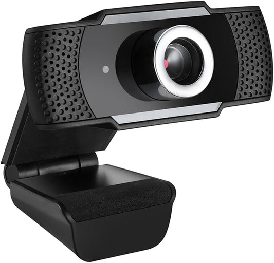 CyberTrack H4 Webcam 1080P HD USB Webcam with Built-in Microphone, Zoom Certified, Black