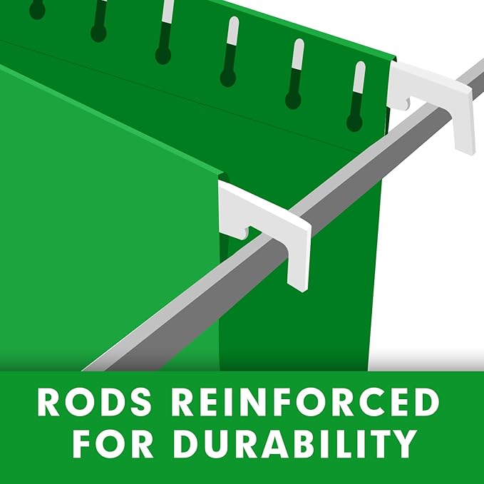 Extra Capacity Hanging File Folders, RAZCC 30 Pack Letter Size Reinforced Hanging Folders with Heavy Duty 1 Inch Expansion for Bulky Files, Filing Cabinet, Adjustable Tabs, Assorted Colors