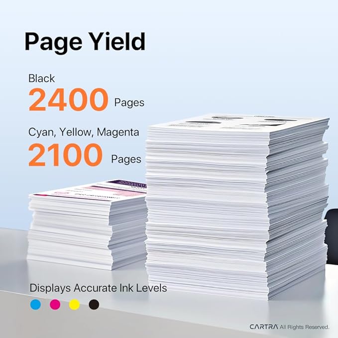CARTRA 414A Toner Cartridges 4 Pack for HP 414A 414X MFP M479fdw Compatible Replacement for Laserjet Color Pro M479fdn M454dn M454dw Printer W2020A W2020X