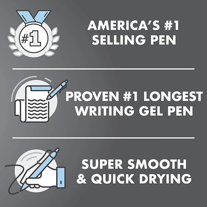 G2 Retractable Premium Gel Ink Roller Ball Pens Ultra Fine Point (.38mm) Red Ink 9 pack; Refillable & Premium Comfort Grip Bundle with Plastic Reusable Pouch