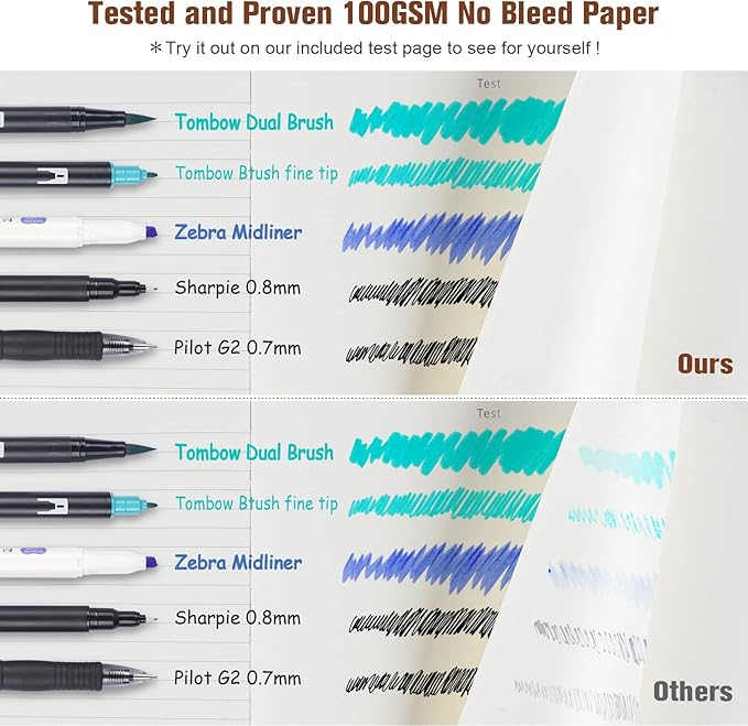 College Ruled Notebook, Large A4 Hardcover Leather Journal, 312 Numbered Pages Writing Journal, 100gsm No Bleed Paper, Lined Journal Notebook for Women Men School Office, 8.5''×11'', Brown