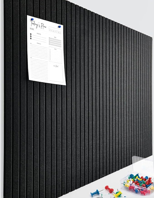 Cork Boards for Walls 48" x 36" Felt Board Alternative, 12 Pack Felt Wall Tiles Bulletin Board, Large Cork Board for Office Pin Board Tack Board Cork Boards