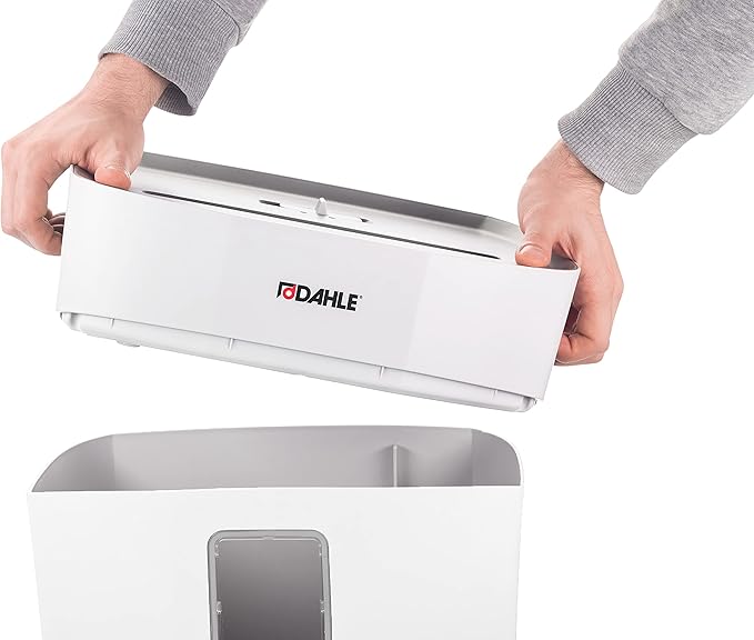 Dahle PaperSAFE PS 140 Paper Shredder, Oil Free, Jam Protection, Security Level P-4, 10 Sheet Max, Shreds Staples, Paper Clips & Credit Cards