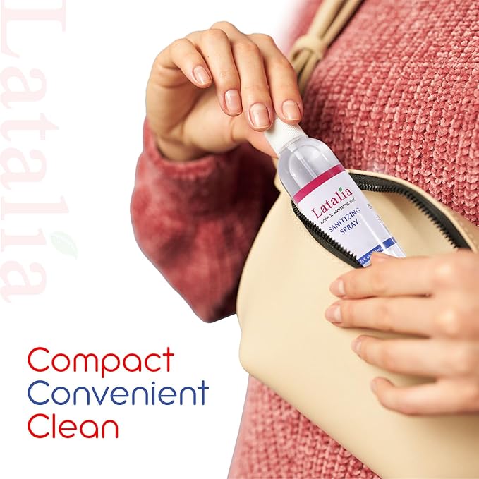 Hand Sanitizer Spray - Pack of 48 Unscented Spray Hand Sanitizer for Handsl (6.67 fl. oz)