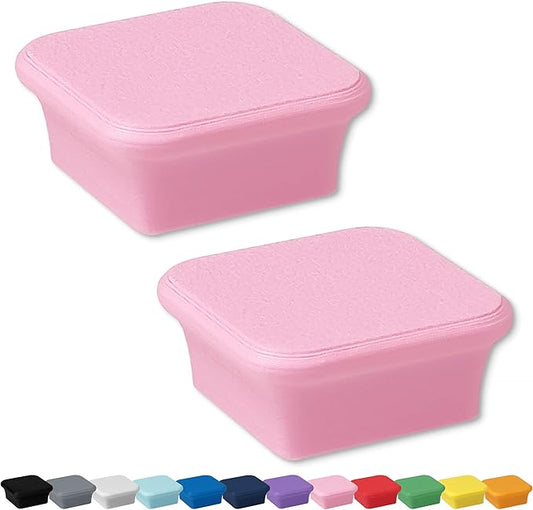Glassboard Studio MiniBar Magnet - Strong Neodymium Rare Earth Magnets for Fridge, Whiteboard, Locker & Magnetic Glassboards - Ideal for Crafting & Office Use - Strong Fridge Magnets (Blush Pink, 2)