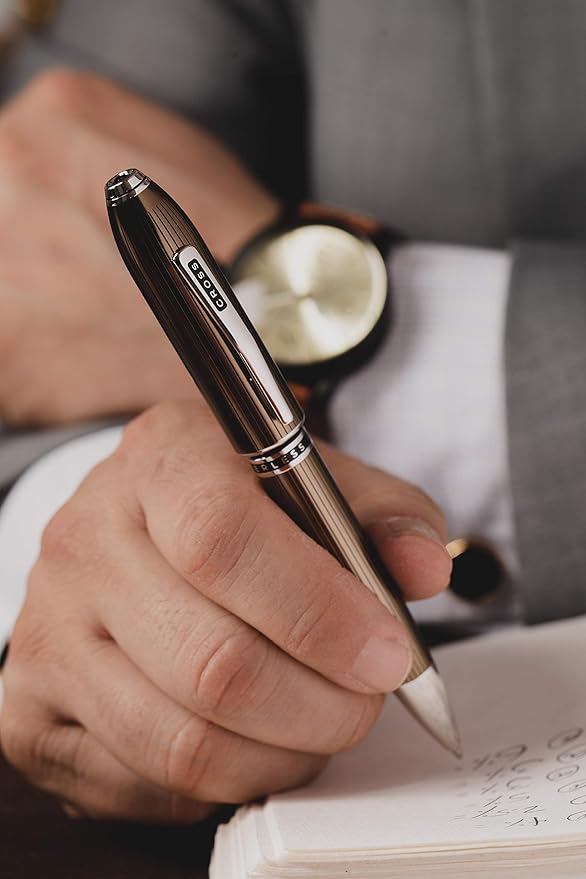 Cross Peerless Translucent Selectip Rollerball Pen - Titanium Gray