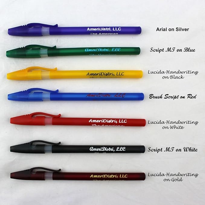 ezpencils - Personalized - Solid Purple Colored body with a white Silicone Gripper - Willowy Pens - Free Personalization