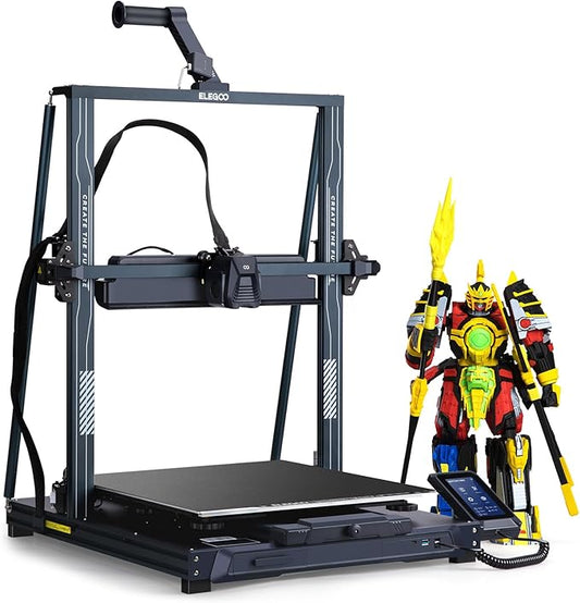 ELEGOO Neptune 4 Max 3D Printer, 500mm/s Fast Printing, Support 300°C Printing, Auto Leveling and Direct Drive Extruder, 420x420x480mm Large Build Volume