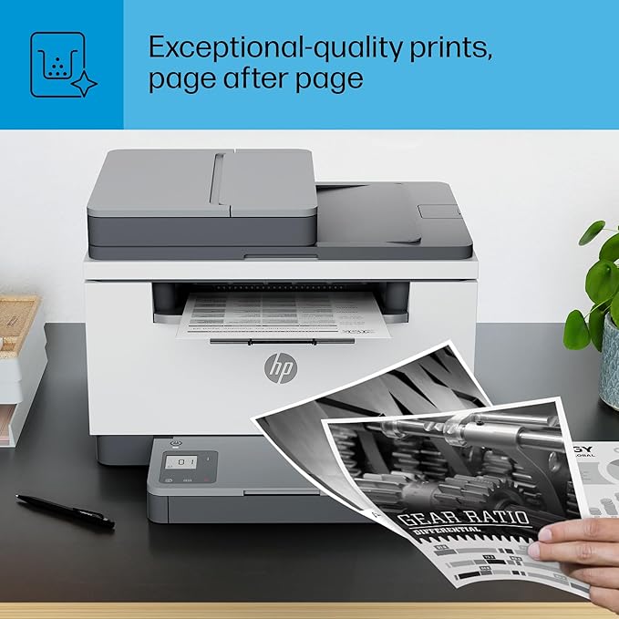 HP Laserjet MFP M235sdw All-in-One Laser Wireless Printer, Scan/Copy, Black & White, Duplex, Best for Office