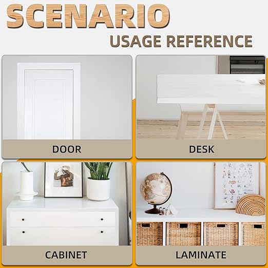 GSCIT Club White Melamine Edge Banding, 1/2 inch x 50ft Edge Banding with Hot Melt Adhesive Pre-glued Cabinet Edge Banding Flexible White Veneer Edging for Plywood