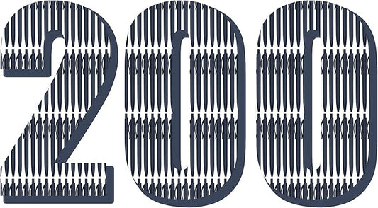 Deegtran 200 Pack No Bleed Blue Barrel Click Pens, Wholesale Retractable Ballpoint, Medium Point, Smooth Ink, 1.0MM Black Ink